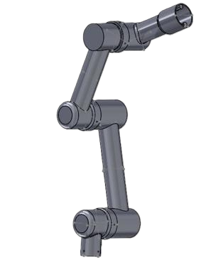 Robotic arm CAD, final design